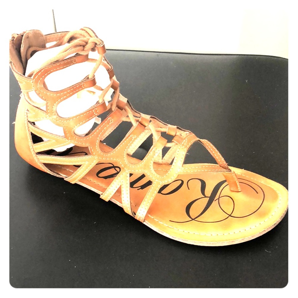 Rampage Jesus sandals.